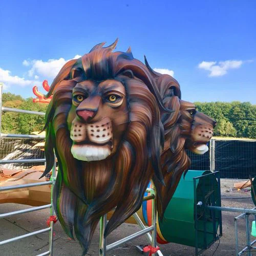 Kínai oroszlán lámpás