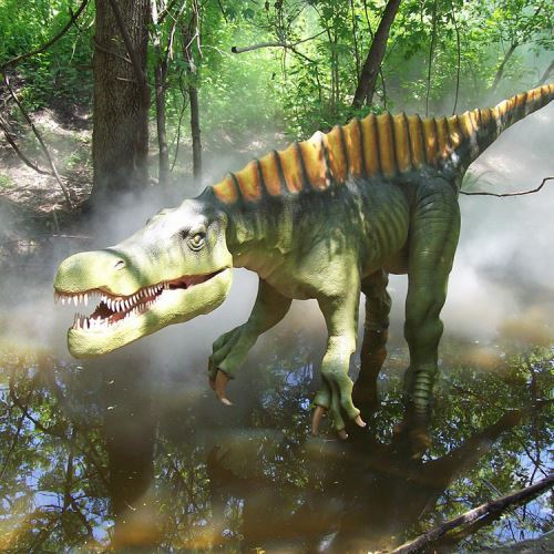 Animációs robot dinoszaurusz