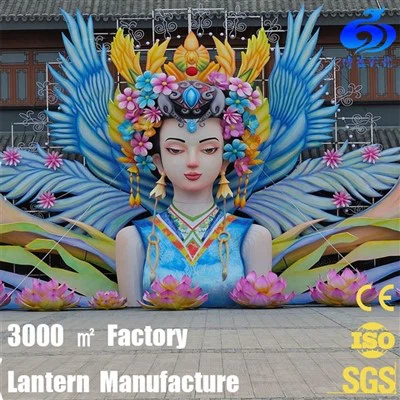 Különleges selyemlámpás kiállítás a fesztiválon